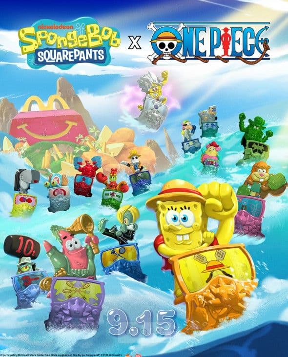 SpongeBob × One Piece